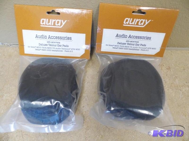 2 Packs of 2 Auray Ear Pads