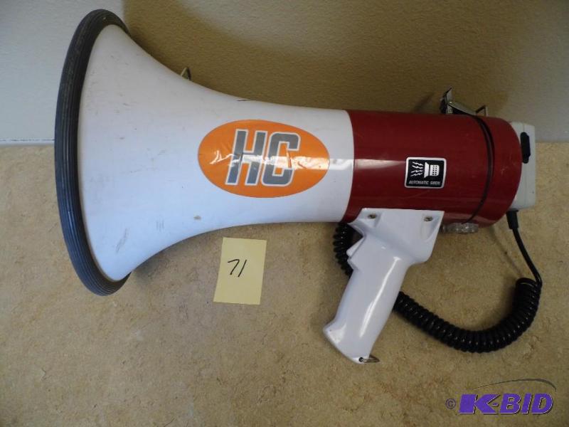 Western Safety Megaphone