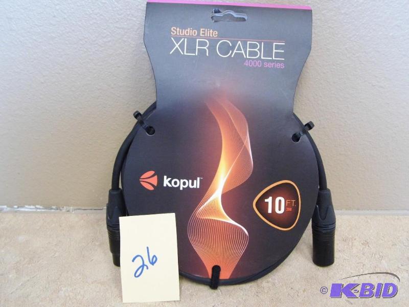 New XLR Cable