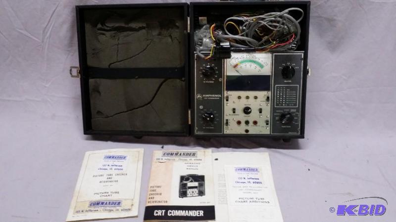 lot 11 image: Amphenol CRT commander picture tube checker a...