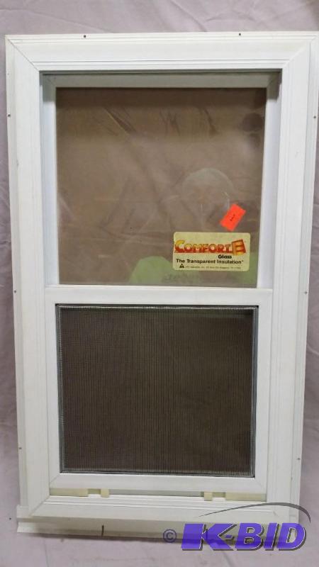 lot 26 image: Comfort Glass Window measures 26" tall a...
