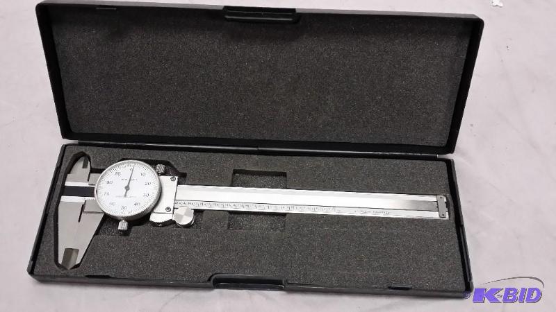 lot 73 image: Stainless lardened caliper wcase up to 60mm...