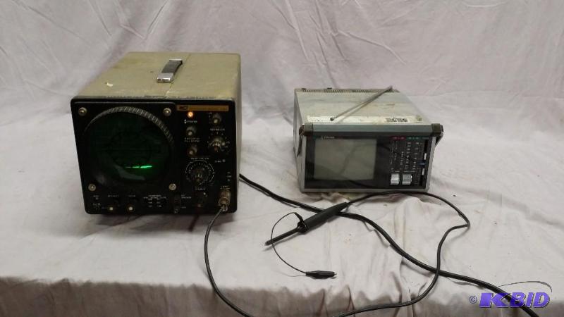 lot 77 image: B&ampK precision model 1460 Oscilloscope (po...