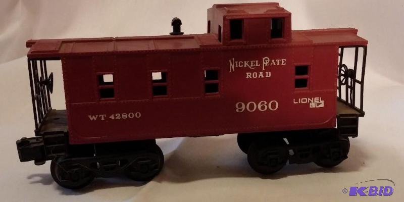 Lionel Nickel Plate Road Red Caboose 9060 Tra...