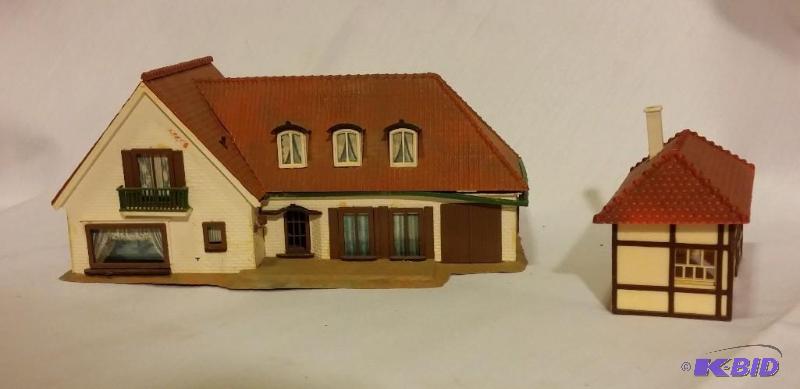 Model House assembled-As pictured...