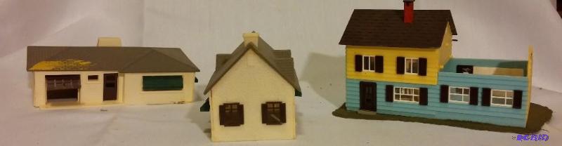 Model House assembled-As pictured...