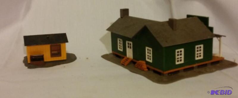 Model House assembled-As pictured...