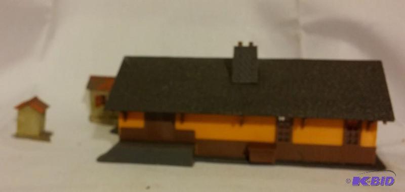 Model House assembled-As pictured...