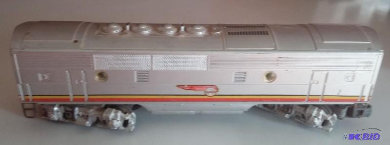 Vintage Sante Fe Passenger Aluminum Car...
