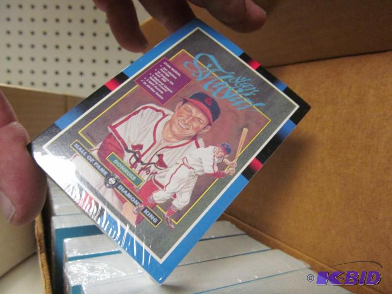 lot 11 image: 1 Box Sports Cards Baseball 1988 Donruss Unopened Packs Full Box
