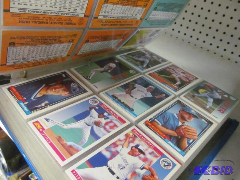 lot 15 image: 1 Large Album of Misc Baseball Cards 1980-1990s