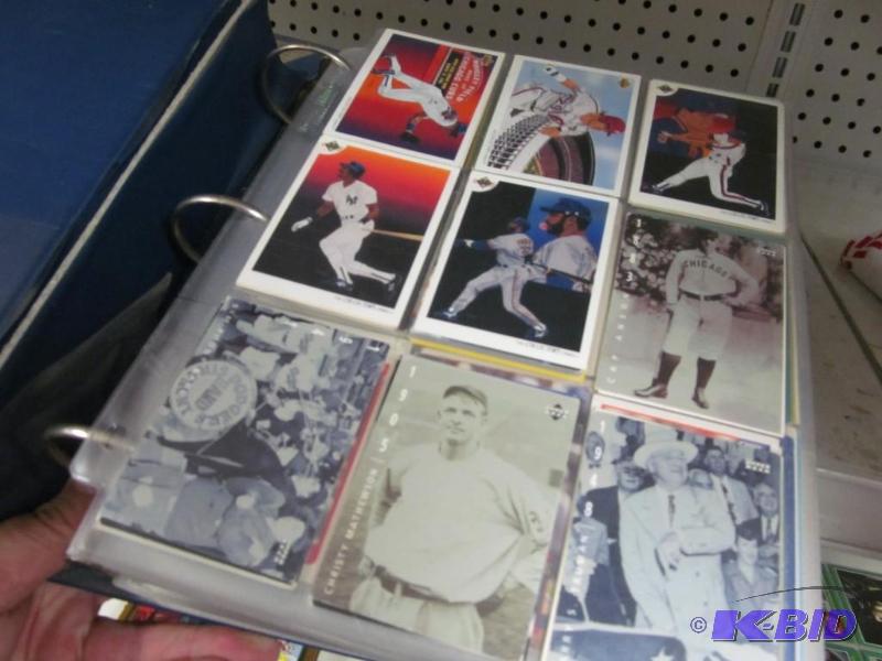lot 16 image: 1 Large Album of Misc Baseball Cards 1980-1990s