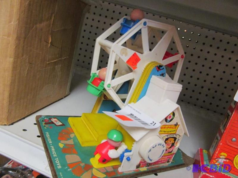 lot 21 image: 1964 Fisher Price Ferris Wheel