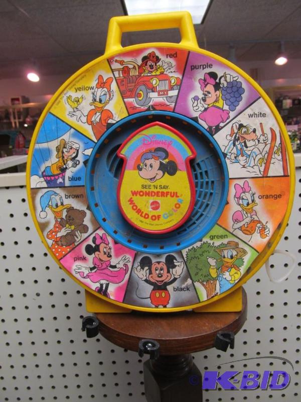 lot 28 image: 1988 Walt Disney See N Say