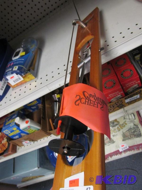 lot 47 image: Scheels Outfitters Ice Fishing Tip-Up Like New