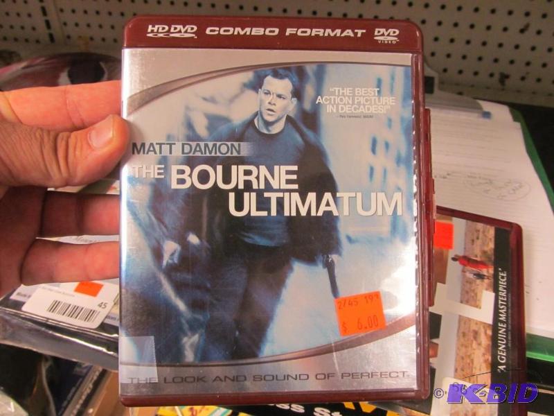 lot 59 image: Lot of 2 HD DVD Movies