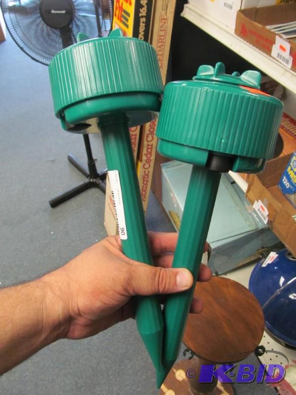lot 90 image: Lot of 2 Battery Operated Gopher Spikes
