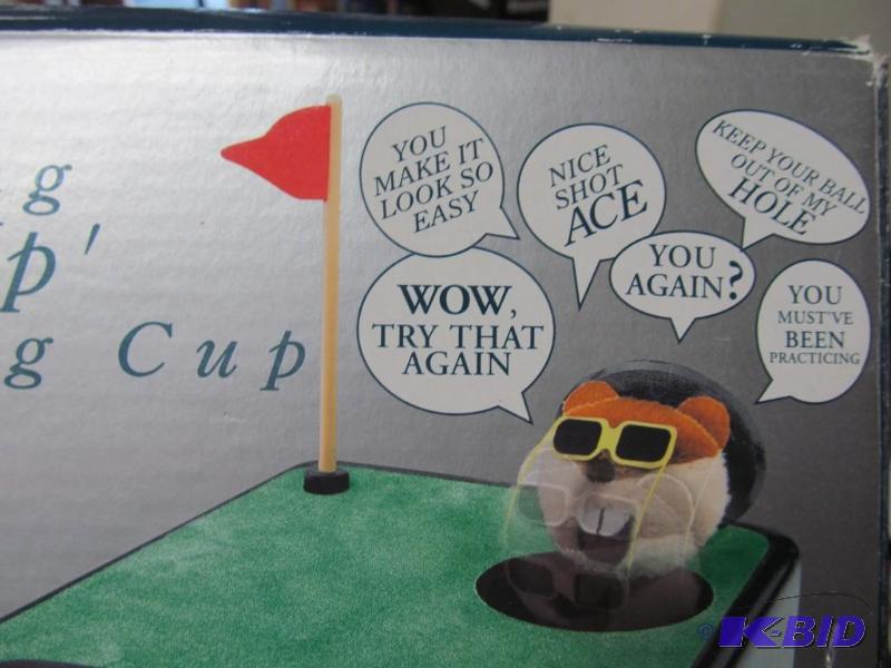 lot 91 image: Talking Putting Cup & Remote Control Extender