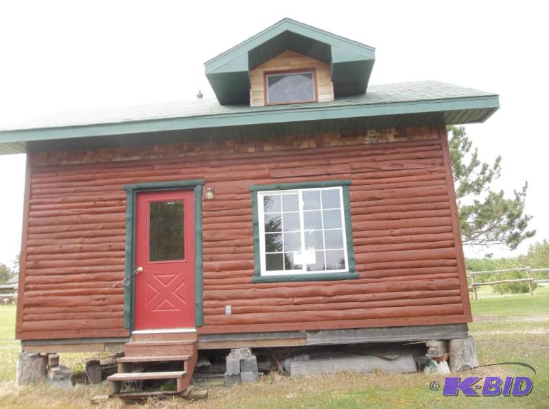 lot 1 image: Finished Cabin 16 ft High from the peak footp...