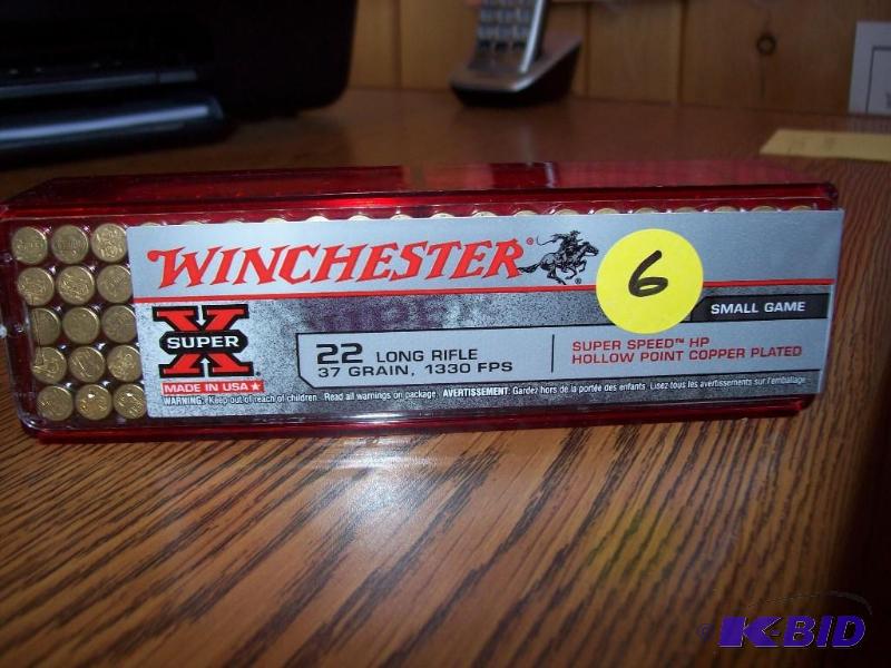 Winchester 22 Long Rifle -Super speed hollow ...