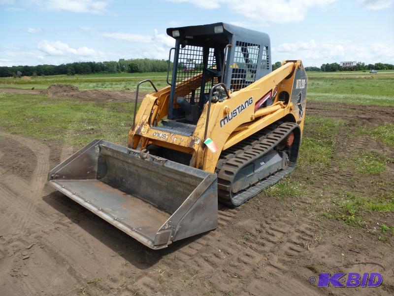 2007 Mustang Skid Steer Loader Model# MTL20 ...
