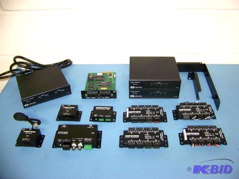 lot 104 image: LARGE Creston EquipmentComponent lot
