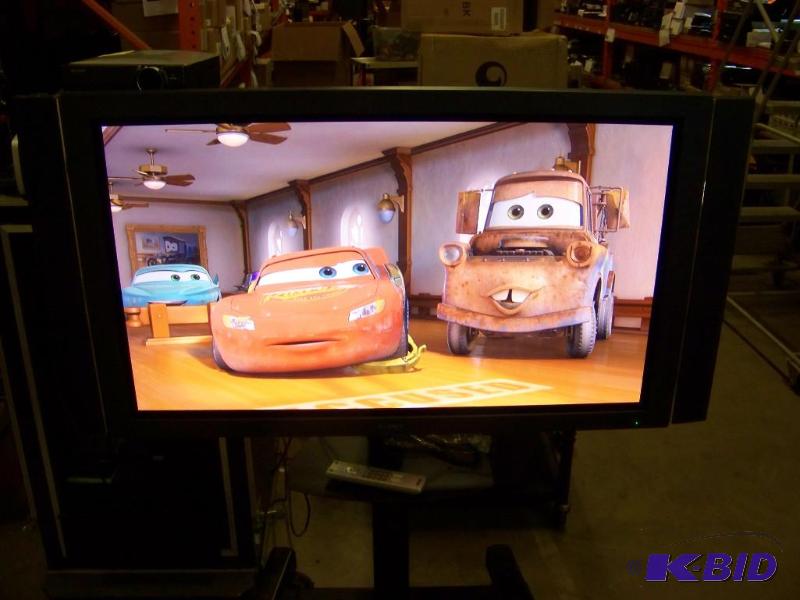 lot 11 image: Sony, 50, Professional HD Plasma Display with Speakers and Remote Control on Chief, Rolling Cart
