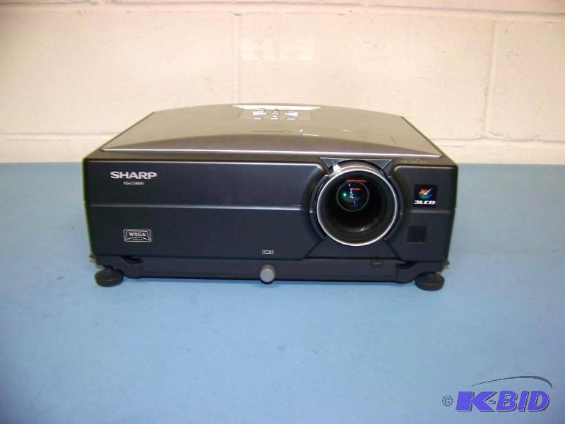 lot 15 image: Sharp, XG-C455W, LCD Projector