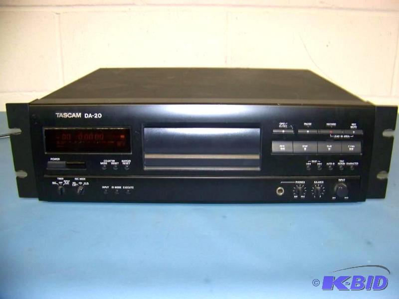 lot 31 image: Tascam, Digital Audio Tape (DAT) DeckRecorder