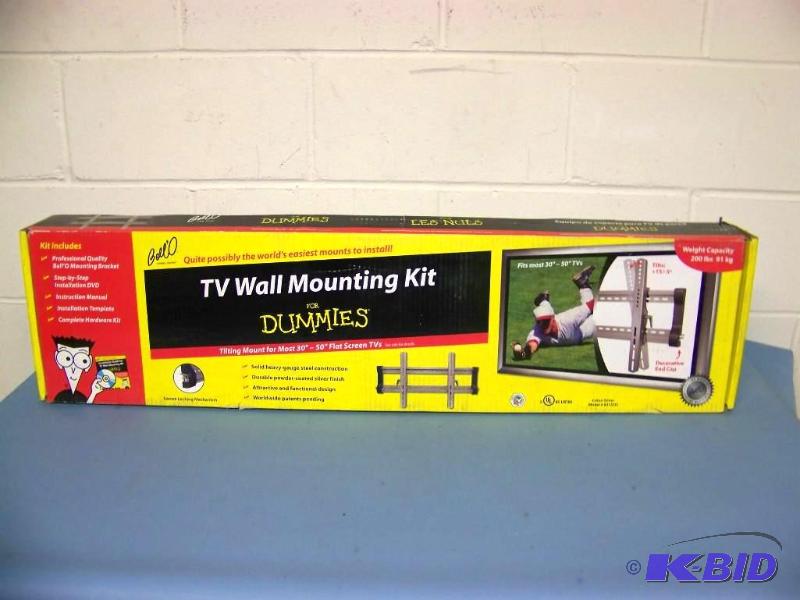 lot 5 image: BellO, TV Wall Mounting Kit for Dummies