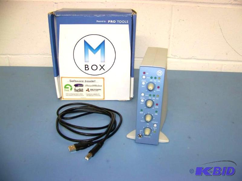 lot 55 image: M Box, Audio device for RecordingEditingMixingMastering