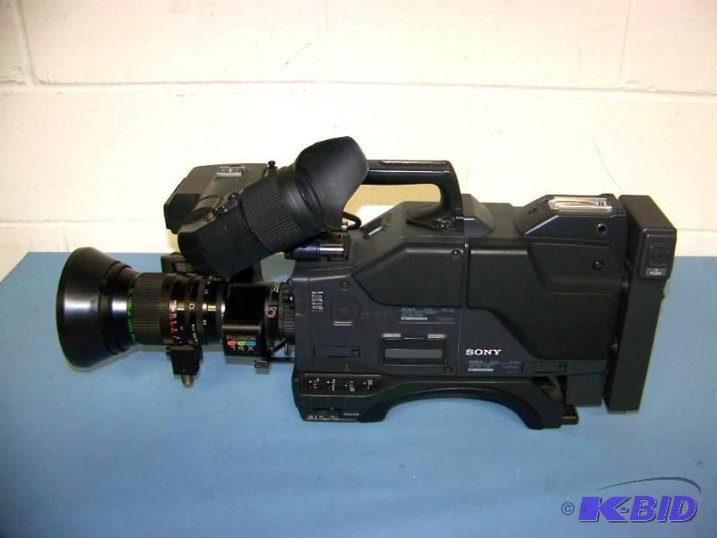 lot 70 image: Sony, Color Video Camera and Camera Adaptor in Hard-Sided Case