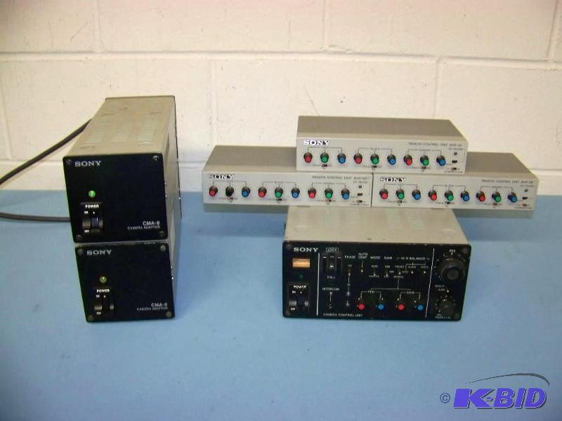 lot 93 image: Sony, Camera Control and Remote Control Units