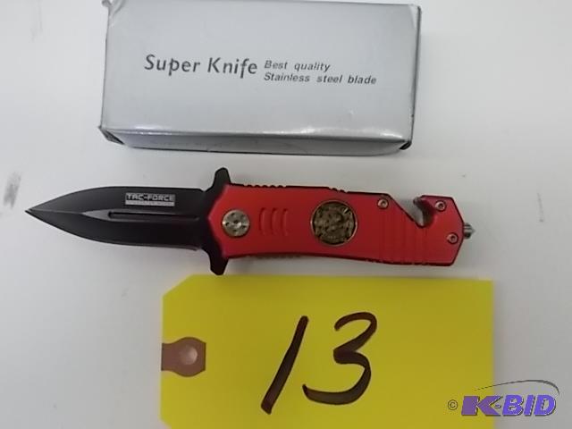 Super Knife TF-554FD Spring Assisted Lock Bla...