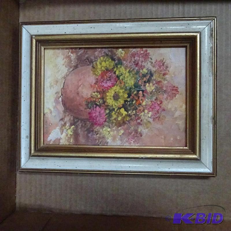 lot 220 image: 5 x 7 signed painting...