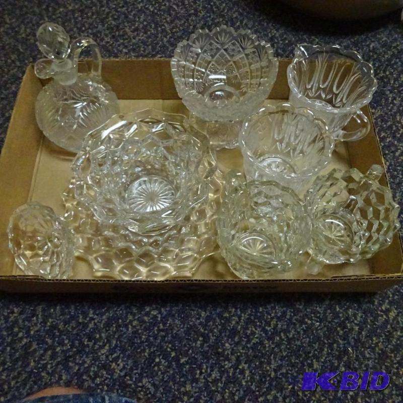 lot 67 image: Misc crystal  Glassware...