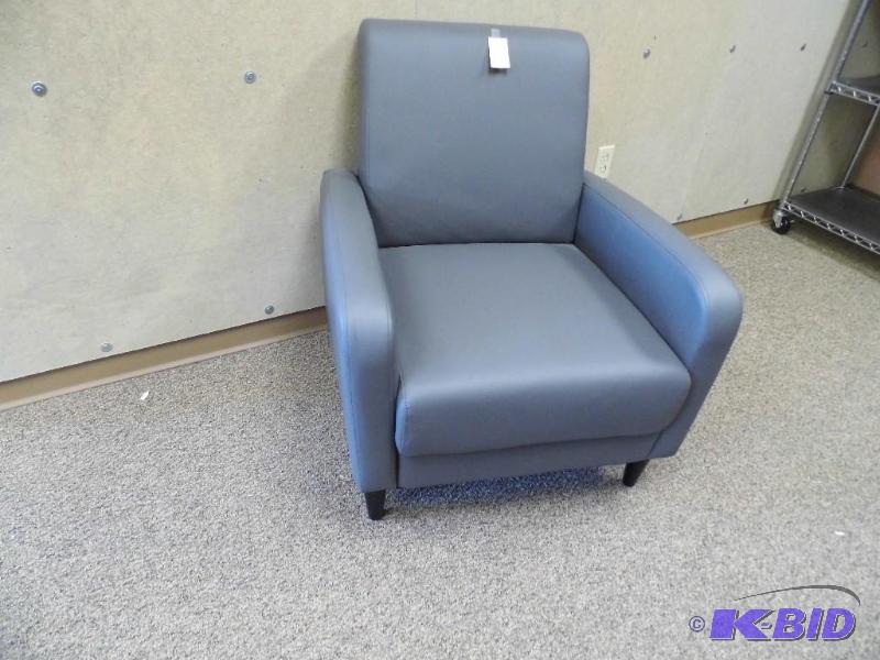 Grey Club Chair