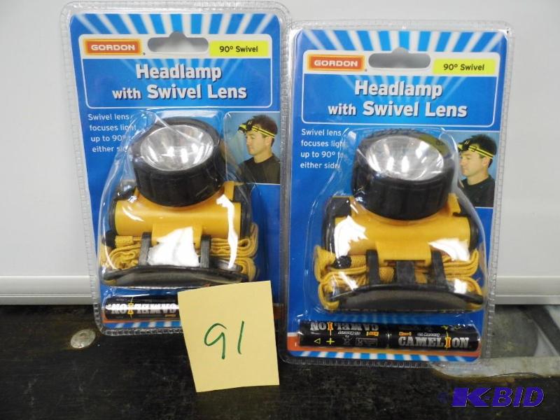 2 Gordon Headlamps