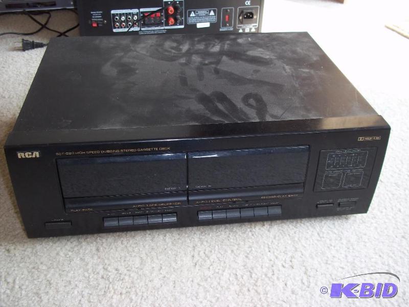 RCA high speed stereo dual cassette