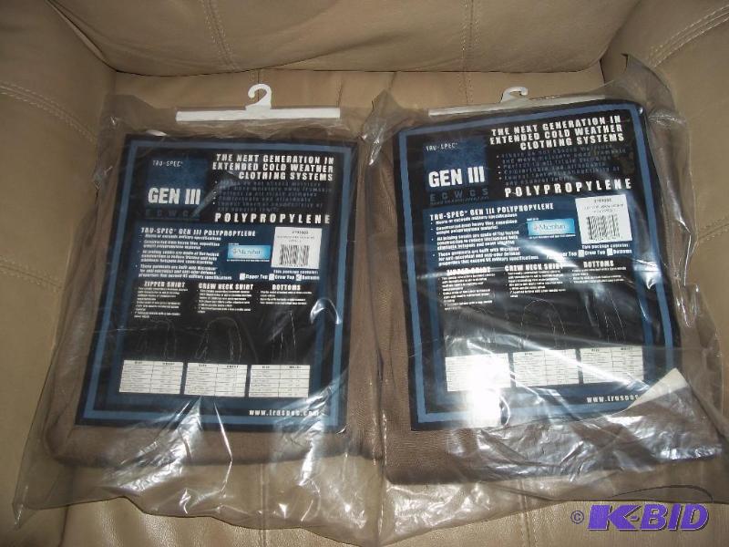 Generation 3 cold weather polypropylene extended cold weather size large long underwear Brand new in package