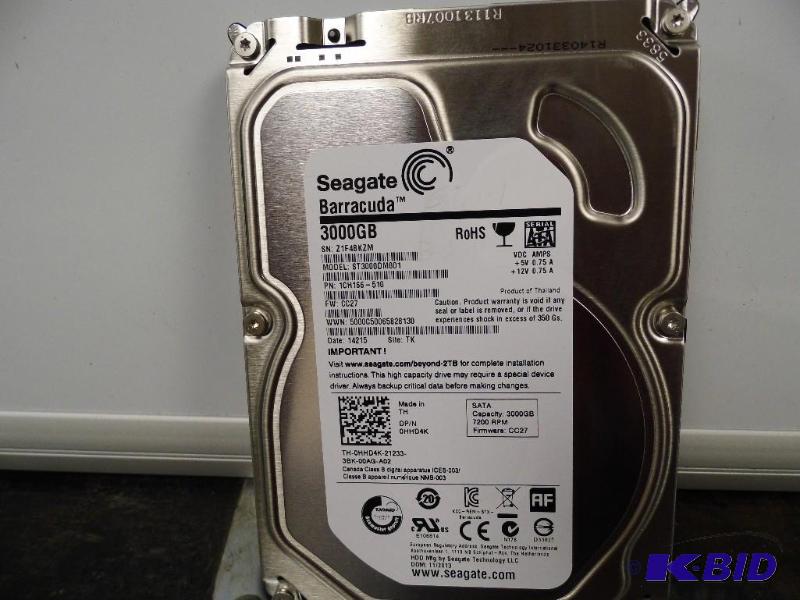 Seagate Hard Drive 3TB