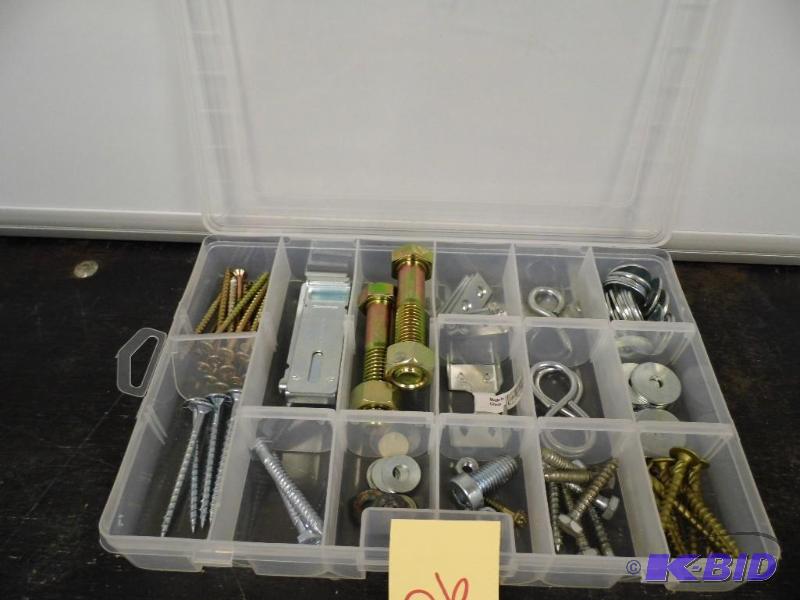 Assorted Hardware with Case