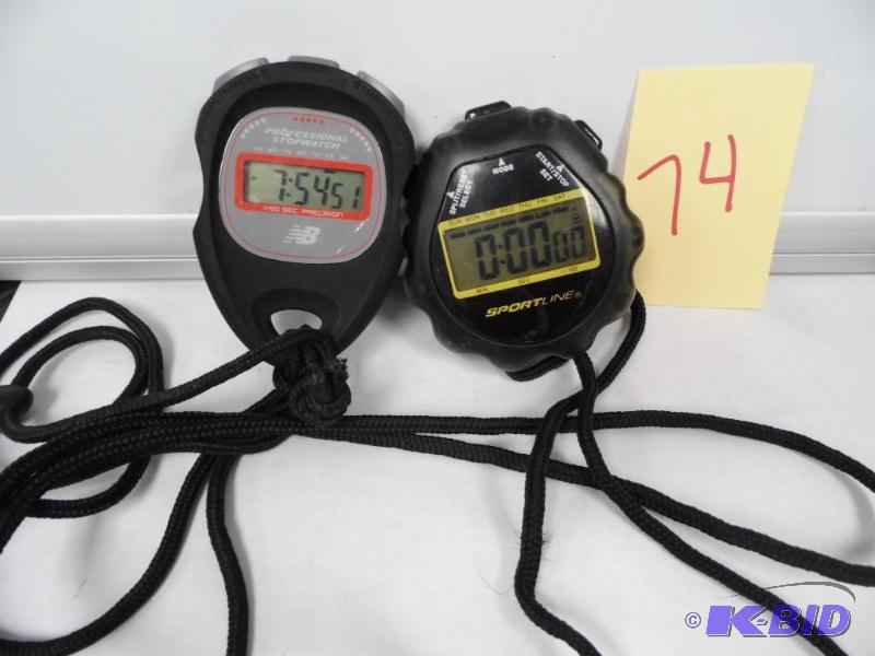 2 Stop Watches