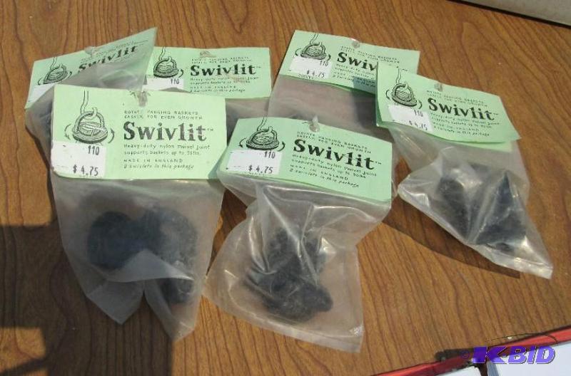 lot 109 image: Lot of Swivelit hanging plant swivel hangers ...