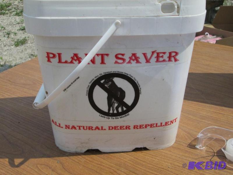lot 116 image: Plant saver all natural deer repellant, lasts...