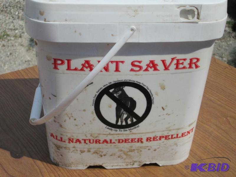 lot 128 image: Plant saver all natural deer repellant, lasts...