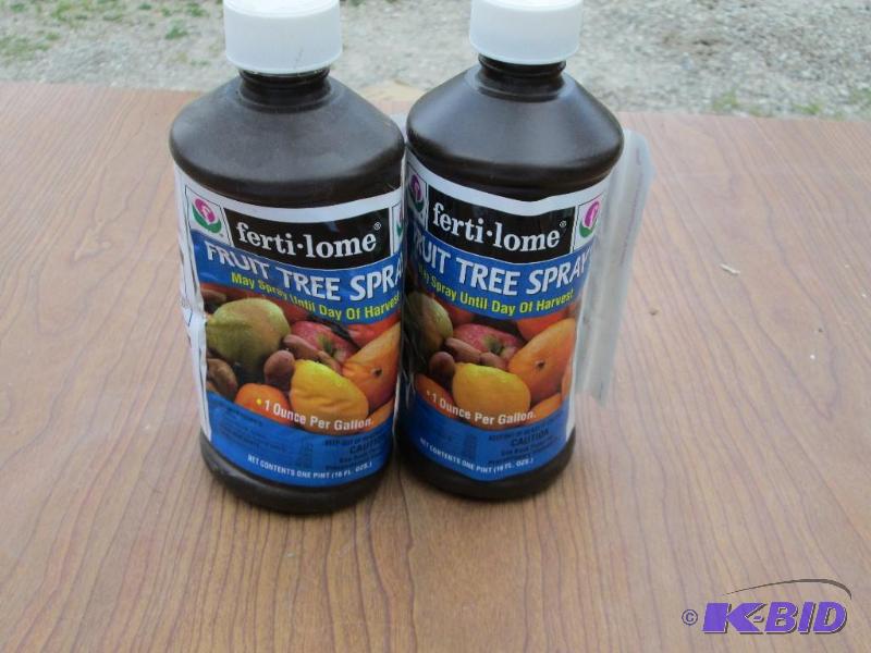 lot 150 image: 2 bottles of ferti-lome fruit tree spray...