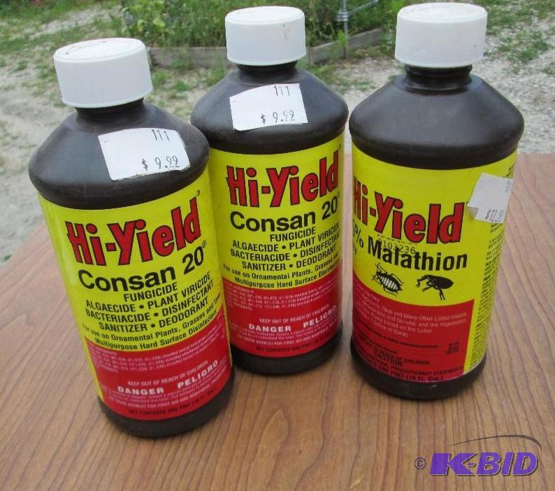 lot 164 image: Hi-Yield 55% Malathion spray for pest control...