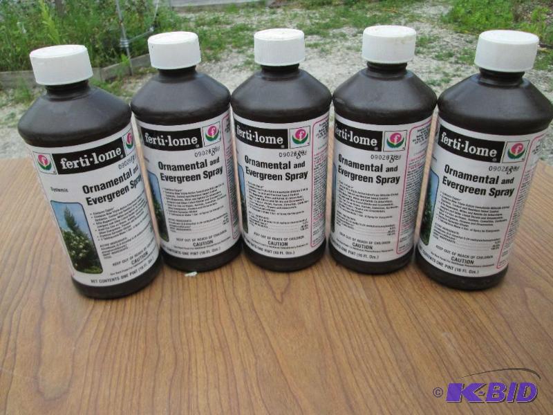 lot 165 image: Fertilome ornamental and evergreen spray pest...