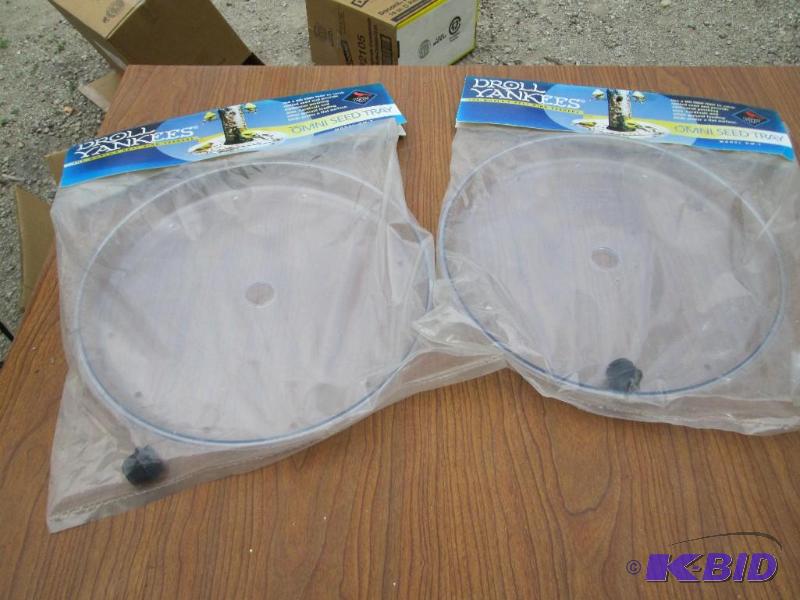 lot 167 image: Droll Yankees omni seed tray, lot of 2, large...